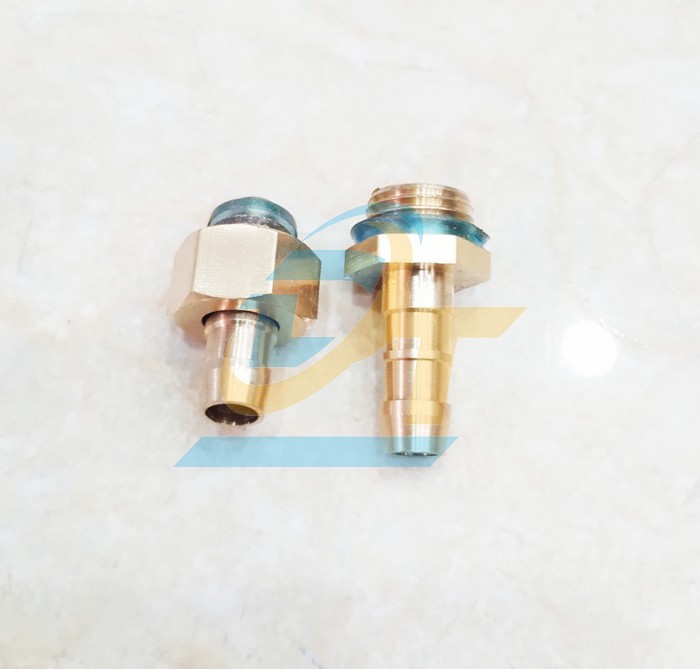 Bộ &eacute;p đầu d&acirc;y m&aacute;y rửa xe đồng thau đu&ocirc;i chuột 8.5mm - Ren 13mm (Đầu đực - C&aacute;i + &Aacute;o &eacute;p)  VietNam | Gi&aacute; rẻ nhất - C&ocirc;ng Ty TNHH Thương Mại Dịch Vụ Đạt T&acirc;m