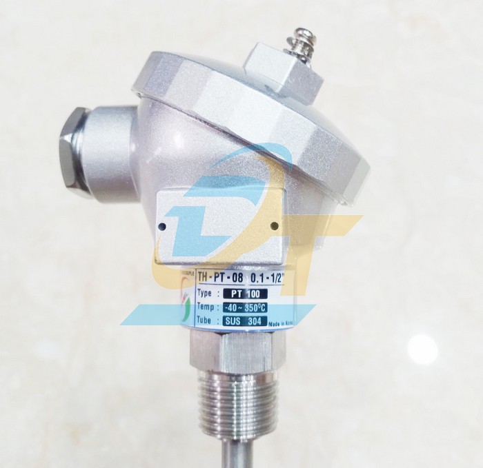 Đầu dò PT100 củ hành ren 21 phi 8mm x L100mm Samil TH-M-PT-0.1  SAMIL | Giá rẻ nhất - Công Ty TNHH Thương Mại Dịch Vụ Đạt Tâm