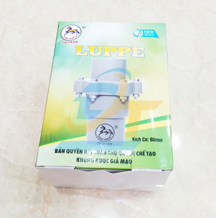 Luppe 1 chiều (Luppe ốc) PVC Taijaan 2 đầu phi 60  TAIJAAN | Gi&aacute; rẻ nhất - C&ocirc;ng Ty TNHH Thương Mại Dịch Vụ Đạt T&acirc;m
