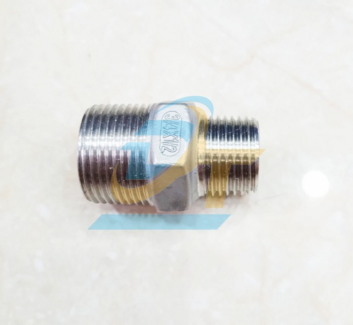 Nối 2 đầu ren ngo&agrave;i (K&eacute;p giảm) inox 304 phi 27-21  VietNam | Gi&aacute; rẻ nhất - C&ocirc;ng Ty TNHH Thương Mại Dịch Vụ Đạt T&acirc;m