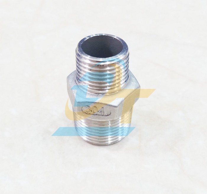Nối 2 đầu ren ngoài (Kép giảm) inox 304 phi 60-42  VietNam | Giá rẻ nhất - Công Ty TNHH Thương Mại Dịch Vụ Đạt Tâm