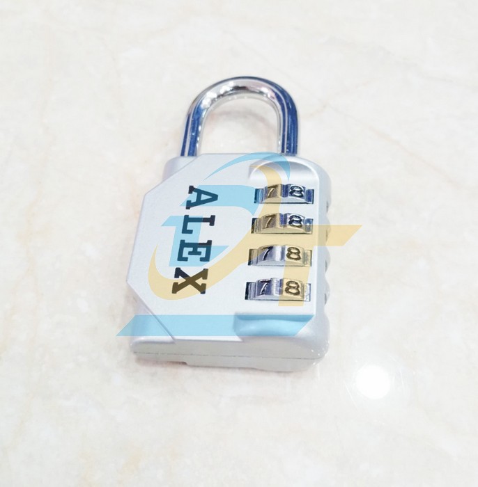 Ổ kh&oacute;a 4 số Alex m&agrave;u bạc 40mm  ALEX | Gi&aacute; rẻ nhất - C&ocirc;ng Ty TNHH Thương Mại Dịch Vụ Đạt T&acirc;m