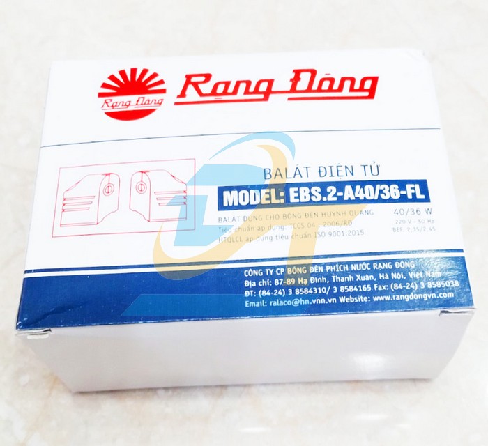 Tăng phô (Ballast) điện tử 40/36W Rạng Đông EBS.2-A40/36-FL EBS.2-A40/36-FL RangDong | Giá rẻ nhất - Công Ty TNHH Thương Mại Dịch Vụ Đạt Tâm