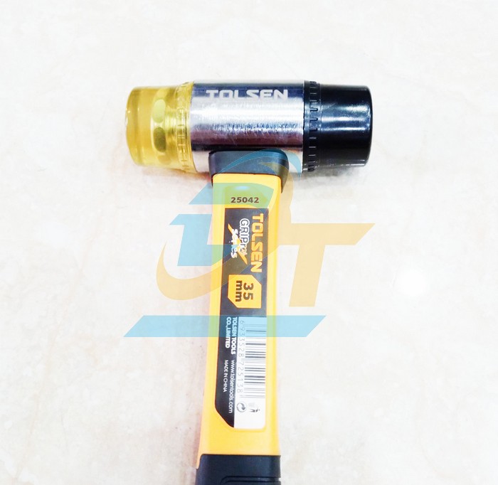 Búa cao su hai đầu 35mm Tolsen 25042  Tolsen | Giá rẻ nhất - Công Ty TNHH Thương Mại Dịch Vụ Đạt Tâm