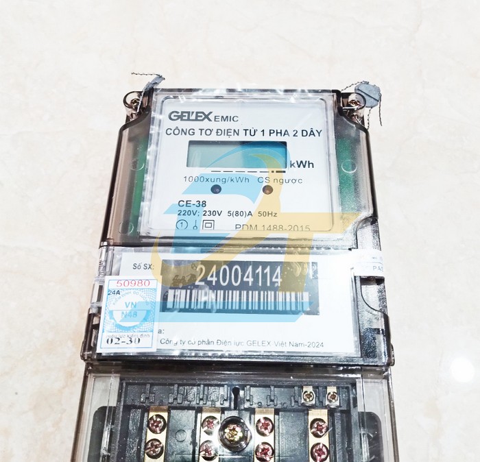 Công tơ điện tử 1 pha 2 dây EMIC CE-38  Emic | Giá rẻ nhất - Công Ty TNHH Thương Mại Dịch Vụ Đạt Tâm