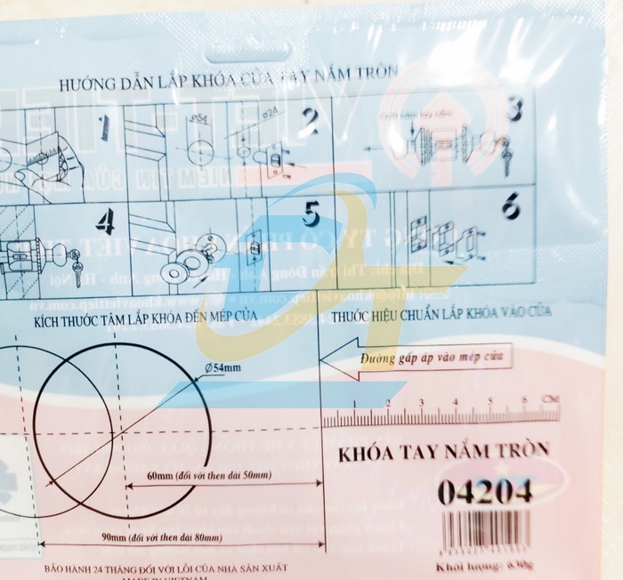 Kh&oacute;a nắm tr&ograve;n Việt Tiệp 04204  VietTiep | Gi&aacute; rẻ nhất - C&ocirc;ng Ty TNHH Thương Mại Dịch Vụ Đạt T&acirc;m