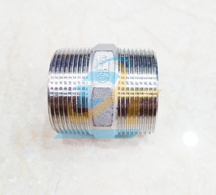 Nối 2 đầu ren ngo&agrave;i (k&eacute;p ren) inox 304 DN40 - Phi 49  VietNam | Gi&aacute; rẻ nhất - C&ocirc;ng Ty TNHH Thương Mại Dịch Vụ Đạt T&acirc;m