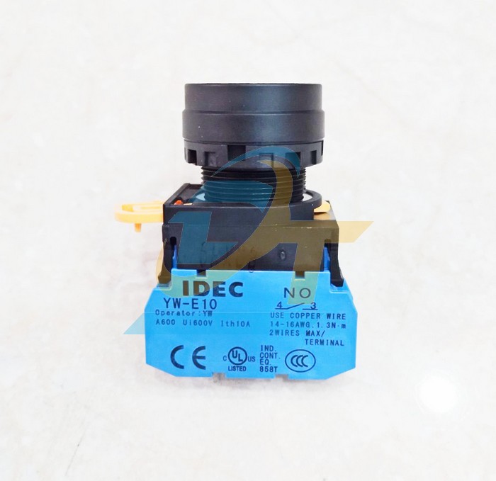 Nút nhấn nhả không đèn 24V phi 22 màu vàng Idec YW1B-M1E10Y (1NO)  IDEC | Giá rẻ nhất - Công Ty TNHH Thương Mại Dịch Vụ Đạt Tâm