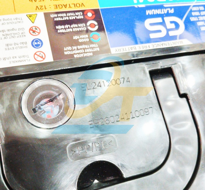 Ắc quy khô GS MF 46B24L (12V-45Ah)  GS | Giá rẻ nhất - Công Ty TNHH Thương Mại Dịch Vụ Đạt Tâm