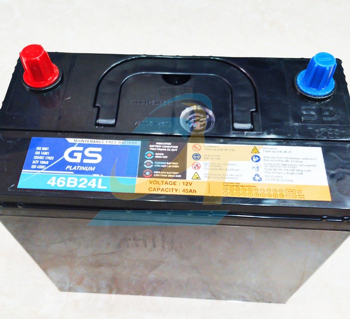 Ắc quy khô GS MF 46B24L (12V-45Ah)  GS | Giá rẻ nhất - Công Ty TNHH Thương Mại Dịch Vụ Đạt Tâm