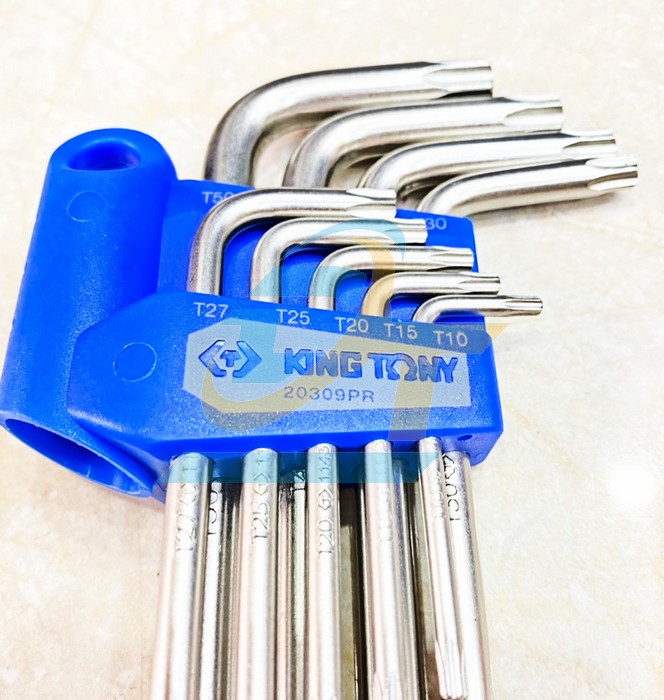 Bộ lục gi&aacute;c sao 9 chi tiết T10-T50 Kingtony 20309PR  KingTony | Gi&aacute; rẻ nhất - C&ocirc;ng Ty TNHH Thương Mại Dịch Vụ Đạt T&acirc;m