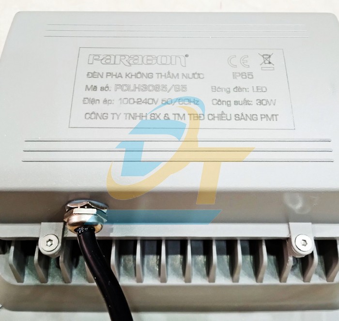 Đèn Led pha 30W 6500K Paragon POLH3065  Paragon | Giá rẻ nhất - Công Ty TNHH Thương Mại Dịch Vụ Đạt Tâm
