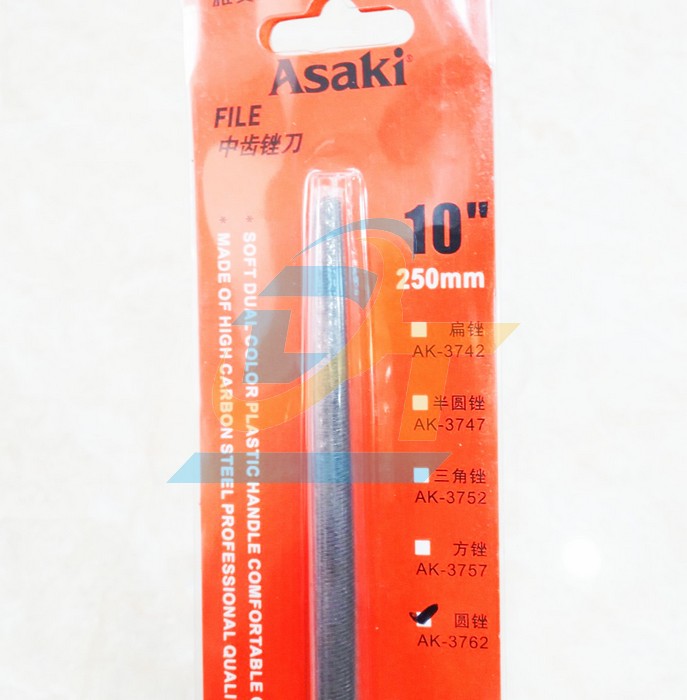Dũa tròn 10''/250mm Asaki AK-3762  Asaki | Giá rẻ nhất - Công Ty TNHH Thương Mại Dịch Vụ Đạt Tâm