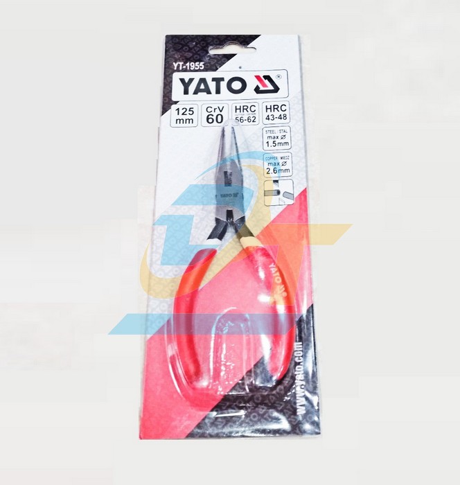 Kìm mỏ nhọn 5"/125mm Yato YT-1955  YaTo | Giá rẻ nhất - Công Ty TNHH Thương Mại Dịch Vụ Đạt Tâm