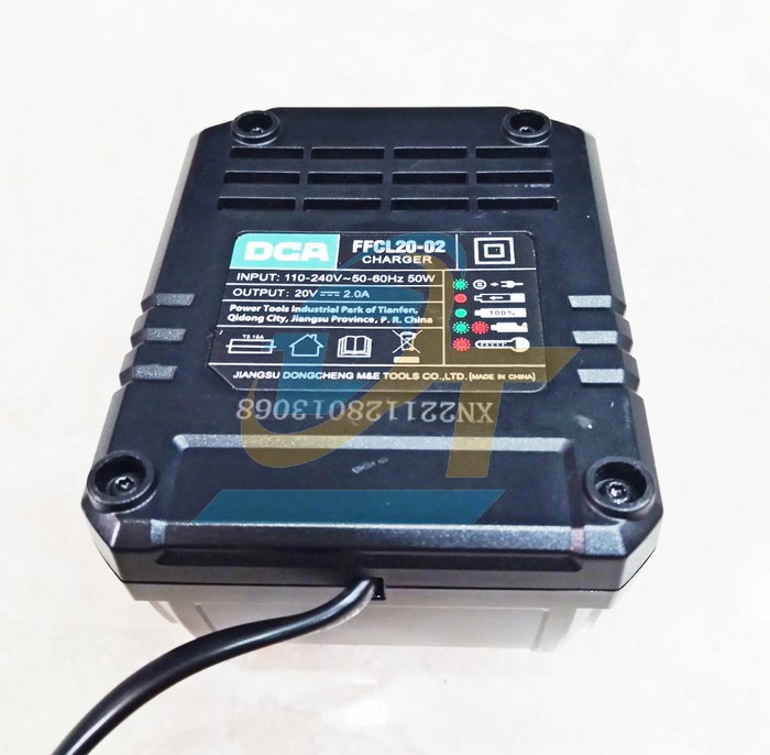 Sạc pin Li-ion 20V 2A DCA FFCL20-02  DCA | Giá rẻ nhất - Công Ty TNHH Thương Mại Dịch Vụ Đạt Tâm