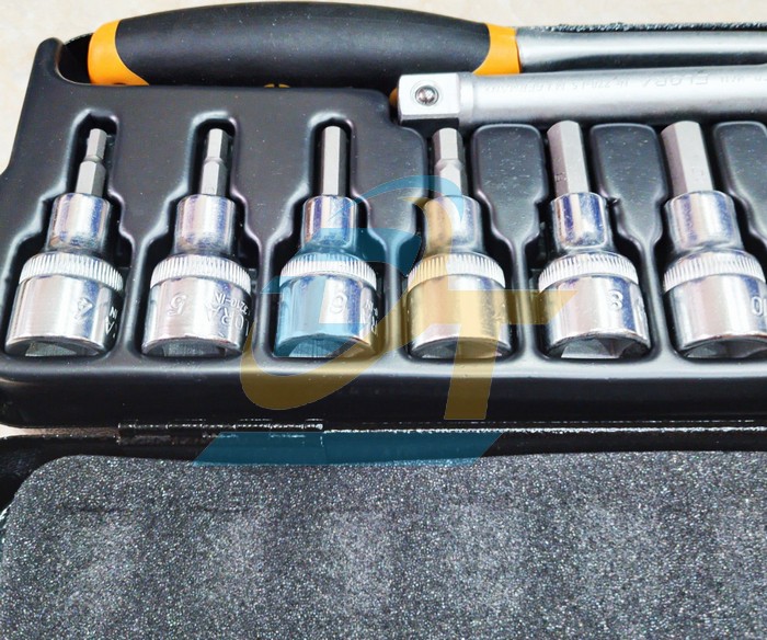 Bộ đầu tuýp lục giác hệ mét 1/2" 12 chi tiết 4-19mm Elora 770-KINMK  ELORA | Giá rẻ nhất - Công Ty TNHH Thương Mại Dịch Vụ Đạt Tâm
