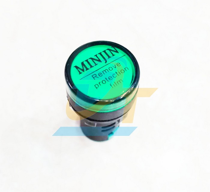Đèn báo pha 220V phi 22 màu xanh lá Minjin MJ16-22DS MJ16-22DS MINJIN | Giá rẻ nhất - Công Ty TNHH Thương Mại Dịch Vụ Đạt Tâm