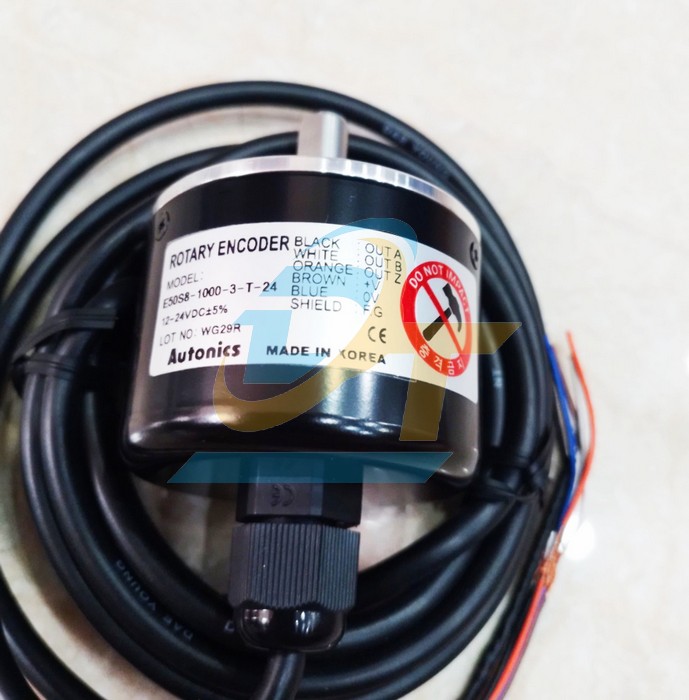 Encoder 12-24VDC Autonics E50S8-1000-3-T-24 E50S8-1000-3-T-24 Autonics | Giá rẻ nhất - Công Ty TNHH Thương Mại Dịch Vụ Đạt Tâm
