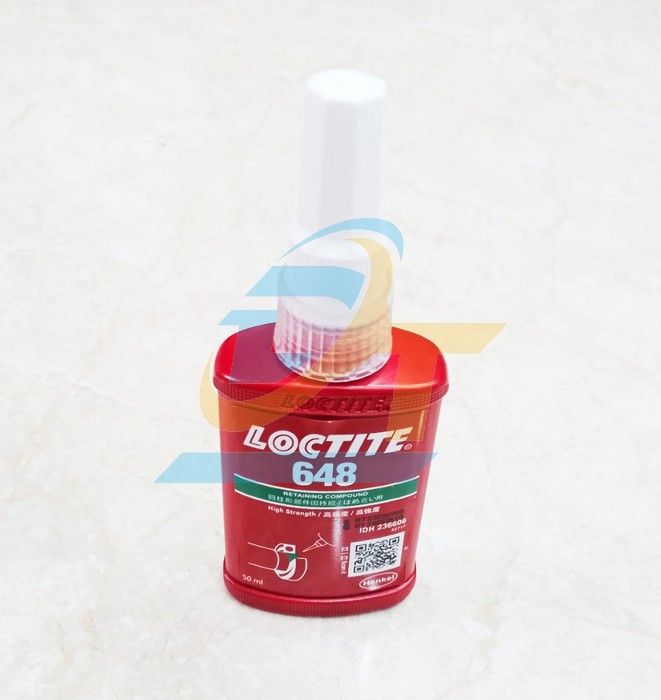 Keo khóa ren Loctite 648 50ml  Loctite | Giá rẻ nhất - Công Ty TNHH Thương Mại Dịch Vụ Đạt Tâm