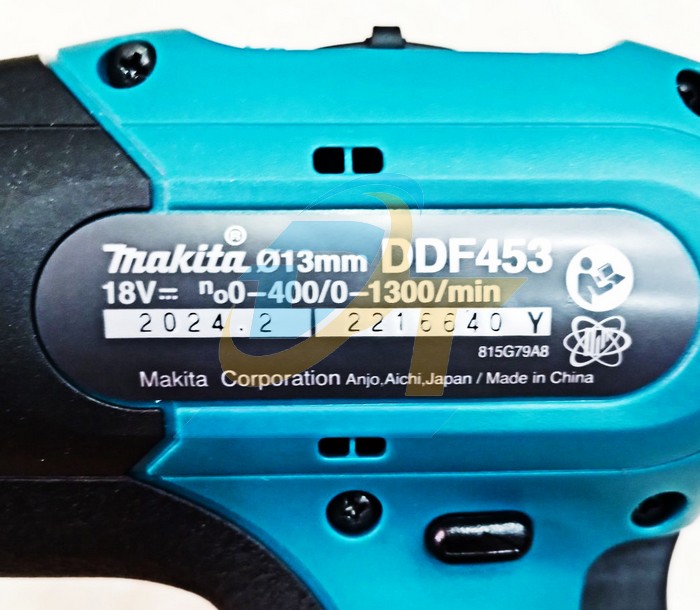 Máy khoan vặn vít dùng pin 18V Makita DDF453SYE (Kèm 2 pin 1.5Ah + 1 Sạc)  Makita | Giá rẻ nhất - Công Ty TNHH Thương Mại Dịch Vụ Đạt Tâm