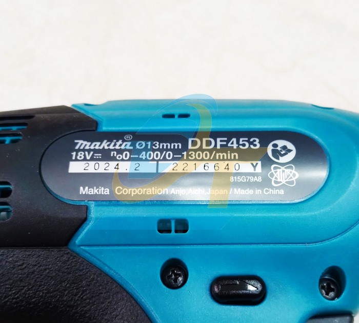 Máy khoan vặn vít dùng pin 18V Makita DDF453SYE (Kèm 2 pin 1.5Ah + 1 Sạc)  Makita | Giá rẻ nhất - Công Ty TNHH Thương Mại Dịch Vụ Đạt Tâm