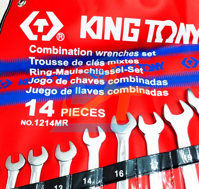 Bộ cờ l&ecirc; v&ograve;ng miệng 14 chi tiết 10-32mm Kingtony 1214MR10 1214MR10 KingTony | Gi&aacute; rẻ nhất - C&ocirc;ng Ty TNHH Thương Mại Dịch Vụ Đạt T&acirc;m