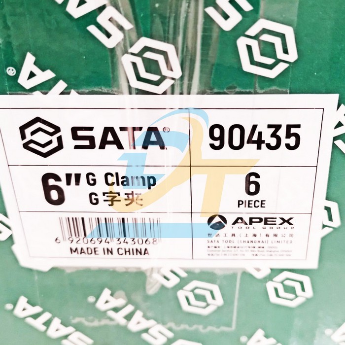 Cảo chữ G 6"/150mm Sata 90435  SATA | Giá rẻ nhất - Công Ty TNHH Thương Mại Dịch Vụ Đạt Tâm