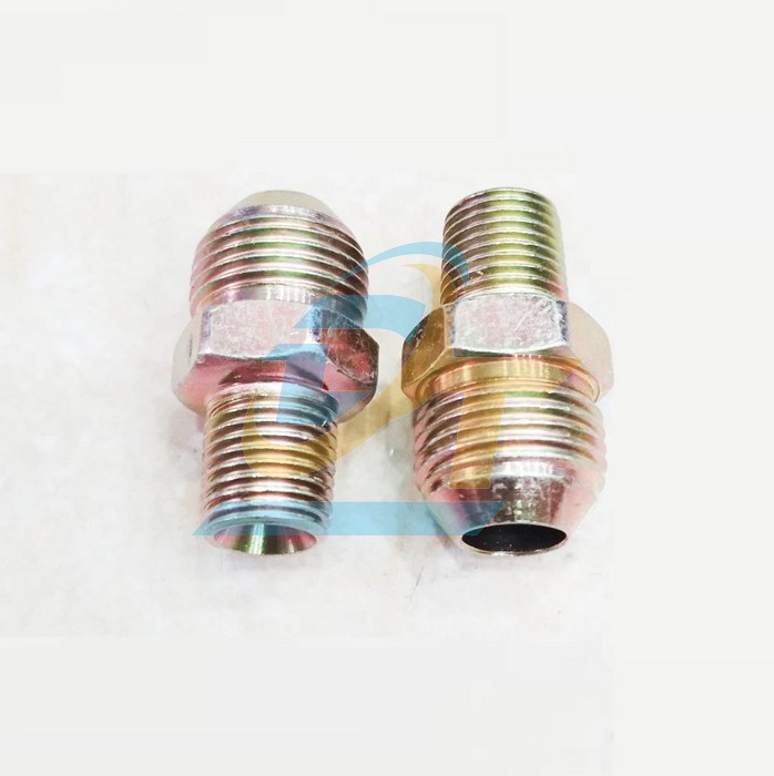 Kép côn thủy lực mạ kẽm 7 màu 2 đầu ren 1/4" - Số 8 (19 lồi, 13 lõm)  VietNam | Giá rẻ nhất - Công Ty TNHH Thương Mại Dịch Vụ Đạt Tâm