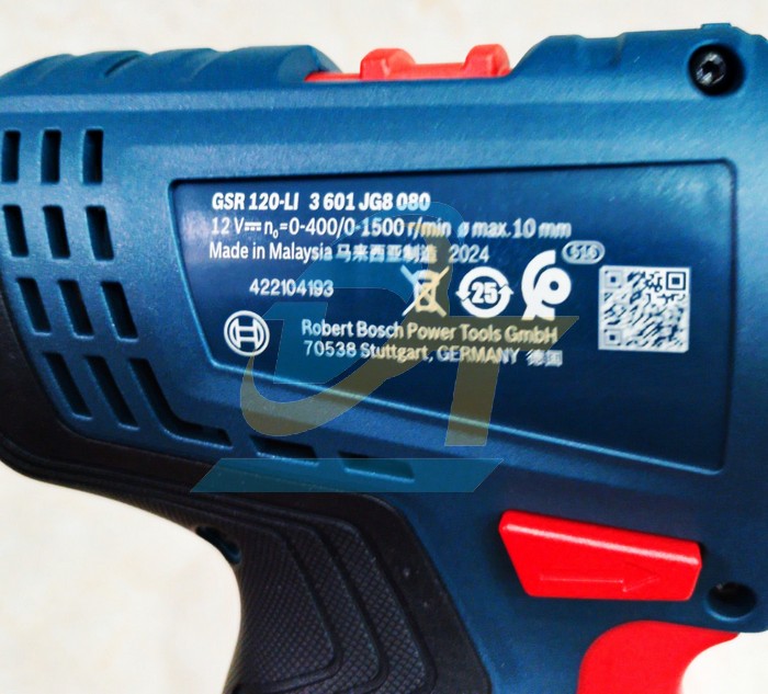 Máy khoan vặn vít dùng pin 12V Bosch GSR 120-LI GEN II (Kèm 2 Pin + 1 Sạc)  Bosch | Giá rẻ nhất - Công Ty TNHH Thương Mại Dịch Vụ Đạt Tâm