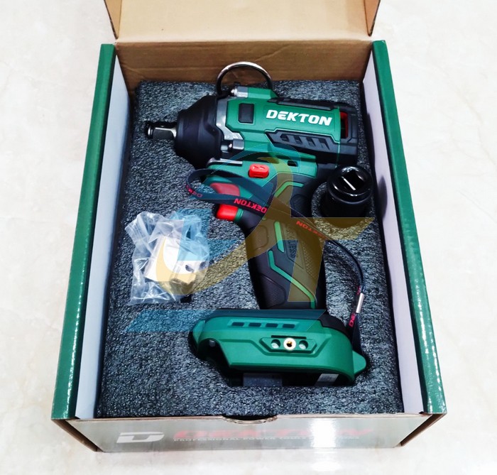 Máy siết bu lông dùng pin 21V Dekton M21-IW550PRO (Không bao gồm pin sạc)  DEKTON | Giá rẻ nhất - Công Ty TNHH Thương Mại Dịch Vụ Đạt Tâm