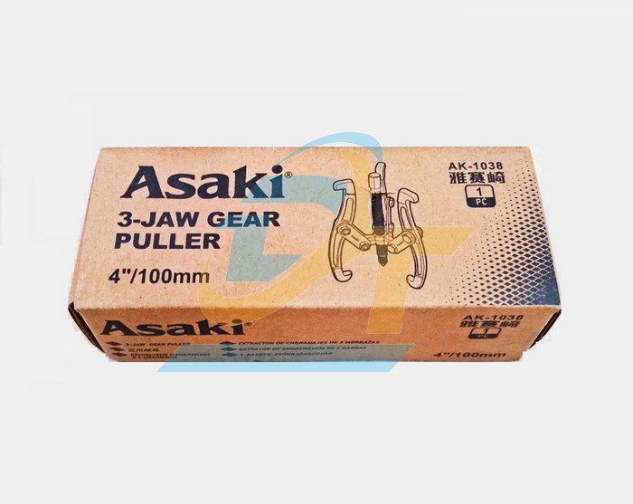 Cảo 3 chấu 4"/100mm Asaki AK-1038  Asaki | Giá rẻ nhất - Công Ty TNHH Thương Mại Dịch Vụ Đạt Tâm
