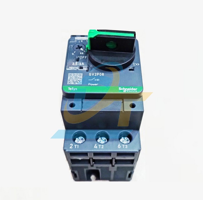 Cầu dao bảo vệ động cơ 2.5-4A Schneider GV2P08  SCHNEIDER | Giá rẻ nhất - Công Ty TNHH Thương Mại Dịch Vụ Đạt Tâm