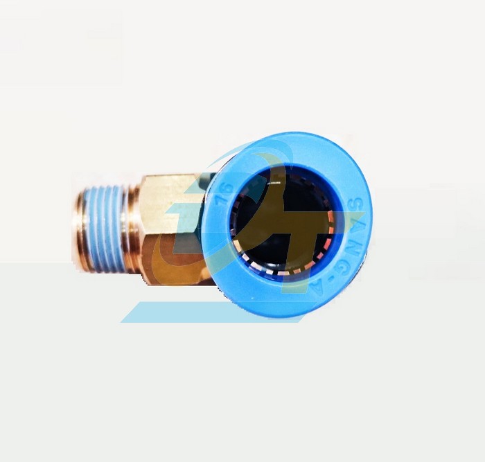 Co nối hơi chữ L phi 16mm - Ren ngoài 17mm Sang-A GPL1603  SANG-A | Giá rẻ nhất - Công Ty TNHH Thương Mại Dịch Vụ Đạt Tâm