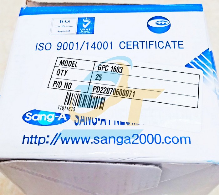 Đầu nối hơi thẳng ren ngoài 17 ống 16 Sang-A GPC1603  SANG-A | Giá rẻ nhất - Công Ty TNHH Thương Mại Dịch Vụ Đạt Tâm