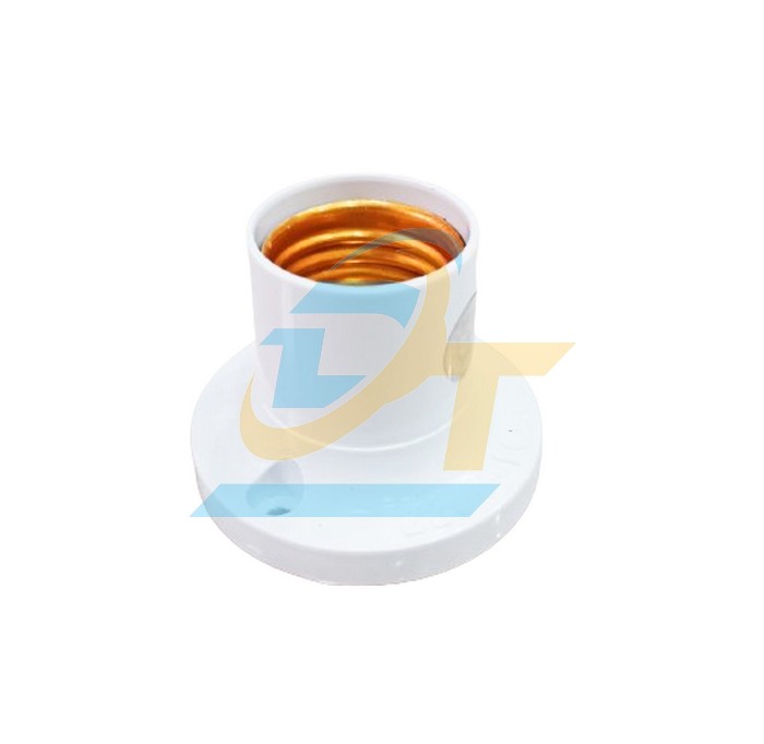 Đui đèn thẳng gắn tường E27 TLC - Màu trắng  TLC | Giá rẻ nhất - Công Ty TNHH Thương Mại Dịch Vụ Đạt Tâm