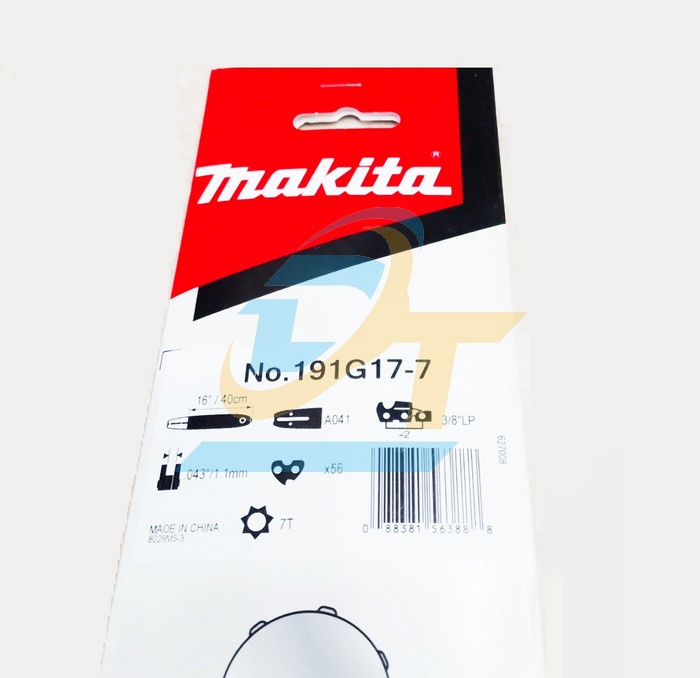 Lam cho máy cưa xích UC4041 1652474 16''/400mm Makita 191G17-7  Makita | Giá rẻ nhất - Công Ty TNHH Thương Mại Dịch Vụ Đạt Tâm