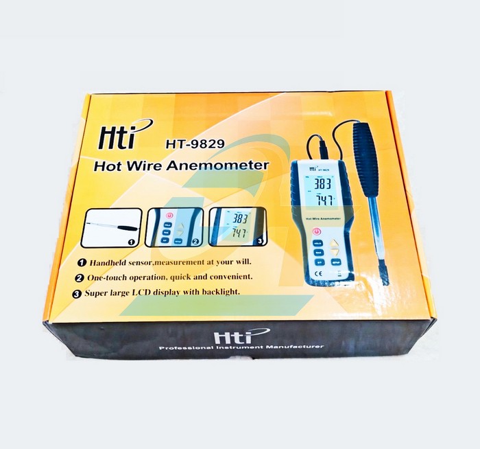 Máy đo tốc độ gió trong đường ống Hti HT-9829  Hti | Giá rẻ nhất - Công Ty TNHH Thương Mại Dịch Vụ Đạt Tâm