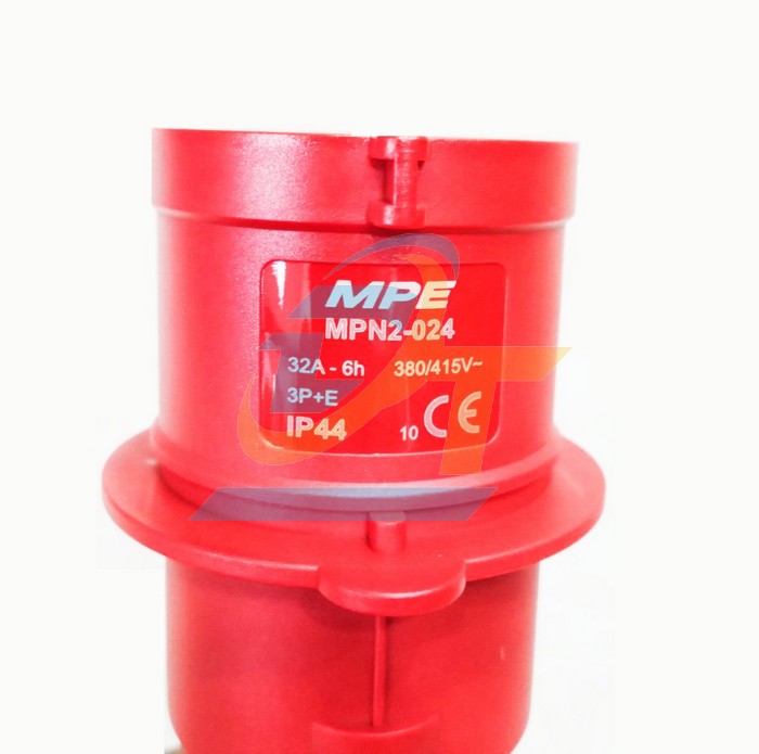 Phích cắm di động 4P 32A MPE MPN2-024  MPE | Giá rẻ nhất - Công Ty TNHH Thương Mại Dịch Vụ Đạt Tâm