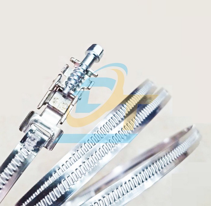 Cổ dê siết ống gió mềm inox 430 700mm (Rãnh chữ nhật)  VietNam | Giá rẻ nhất - Công Ty TNHH Thương Mại Dịch Vụ Đạt Tâm