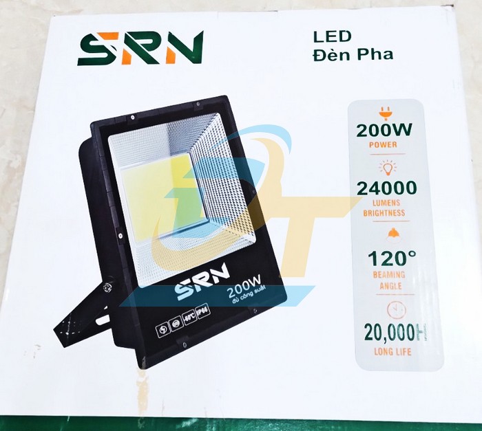 Đèn Led pha 200W 165-245V 6500K SRN SRN-TBL200BM  SRN | Giá rẻ nhất - Công Ty TNHH Thương Mại Dịch Vụ Đạt Tâm
