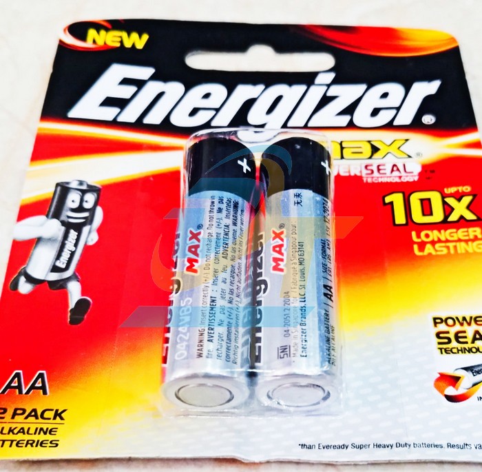 Pin AA 1.5v Alkaline Energizer E91 BP2  ENERGIZER | Giá rẻ nhất - Công Ty TNHH Thương Mại Dịch Vụ Đạt Tâm
