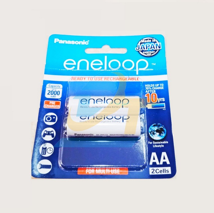 Pin sạc AA 1.2V 2000mAh Panasonic Eneloop Pro BK-3MCCE/2BT  Panasonic | Giá rẻ nhất - Công Ty TNHH Thương Mại Dịch Vụ Đạt Tâm