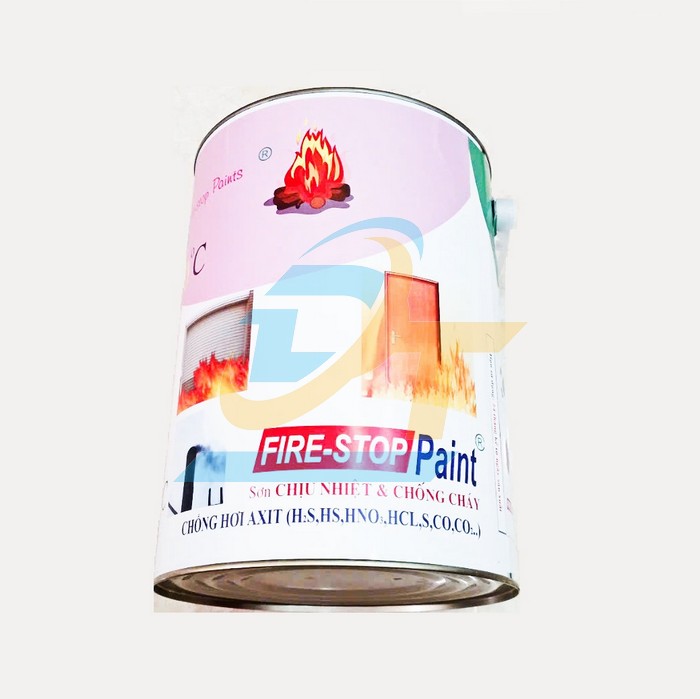 Sơn chống cháy chịu nhiệt 900°C FIRE-STOP PAINT 5L  FIRE-STOPPAINT | Giá rẻ nhất - Công Ty TNHH Thương Mại Dịch Vụ Đạt Tâm