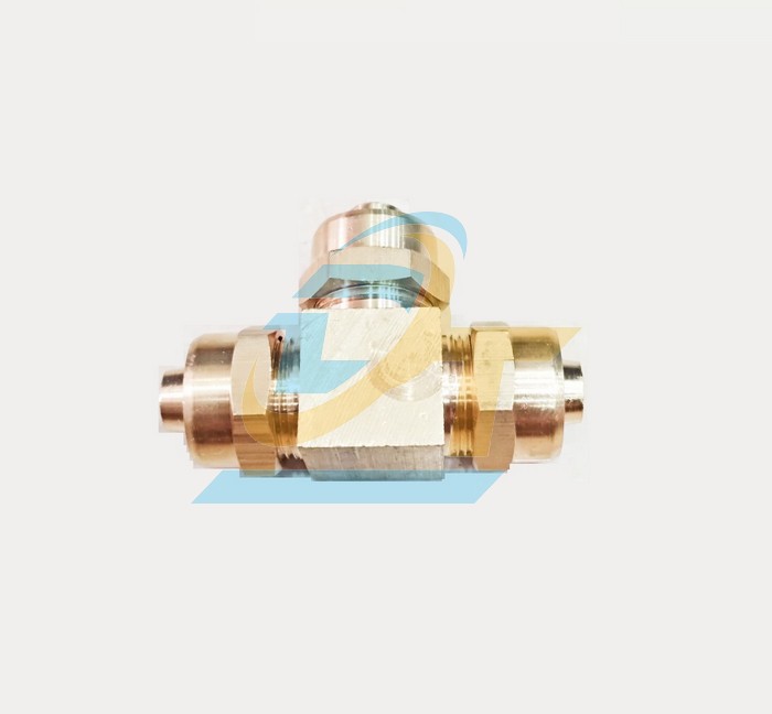 Tê thau siết ống hơi (Nối thau 3 ngã) 10mm  VietNam | Giá rẻ nhất - Công Ty TNHH Thương Mại Dịch Vụ Đạt Tâm