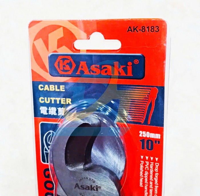 Kìm cắt cáp 10"/250mm Asaki AK-8183  Asaki | Giá rẻ nhất - Công Ty TNHH Thương Mại Dịch Vụ Đạt Tâm