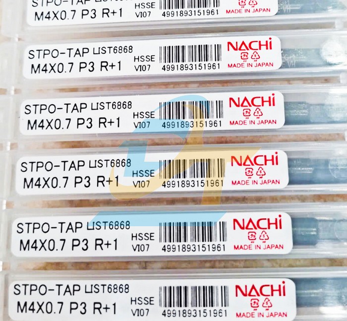 Mũi taro thẳng List 6868 Nachi STPO M4x0.7 P3  Nachi | Giá rẻ nhất - Công Ty TNHH Thương Mại Dịch Vụ Đạt Tâm