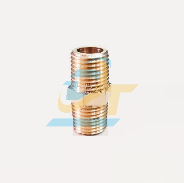 Nối 2 đầu ren ngoài (kép ren) đồng thau PT 1/4"  VietNam | Giá rẻ nhất - Công Ty TNHH Thương Mại Dịch Vụ Đạt Tâm