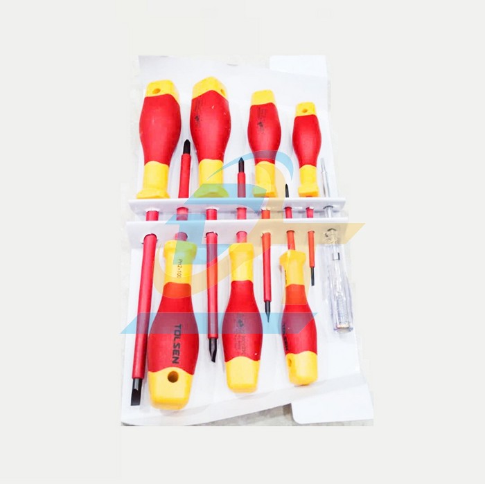 Bộ tua vít cách điện 8 cây 1000V Tolsen V32408  Tolsen | Giá rẻ nhất - Công Ty TNHH Thương Mại Dịch Vụ Đạt Tâm