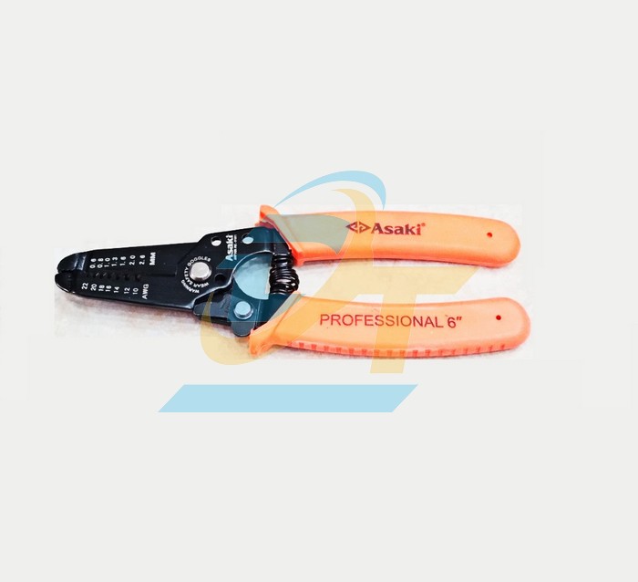 Kìm tuốt dây điện 6"/150mm Asaki AK-9101  Asaki | Giá rẻ nhất - Công Ty TNHH Thương Mại Dịch Vụ Đạt Tâm