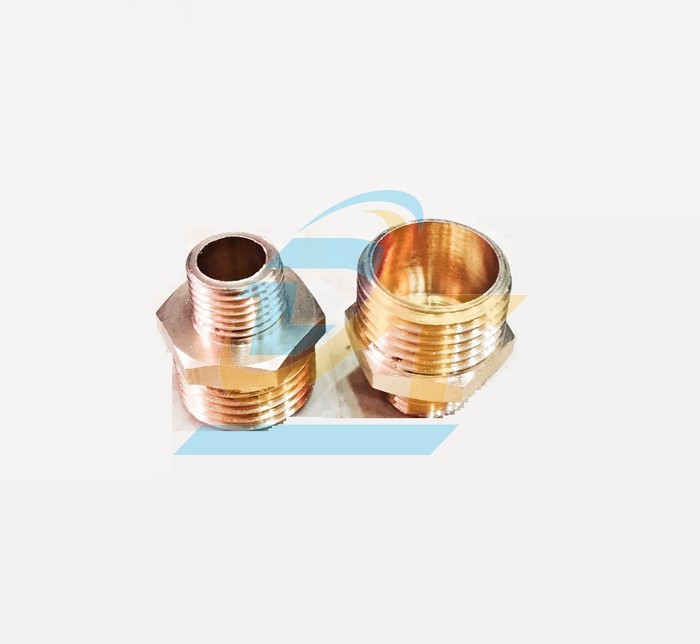 Nối 2 đầu ren ngoài (Kép giảm) thau phi 21-13  VietNam | Giá rẻ nhất - Công Ty TNHH Thương Mại Dịch Vụ Đạt Tâm